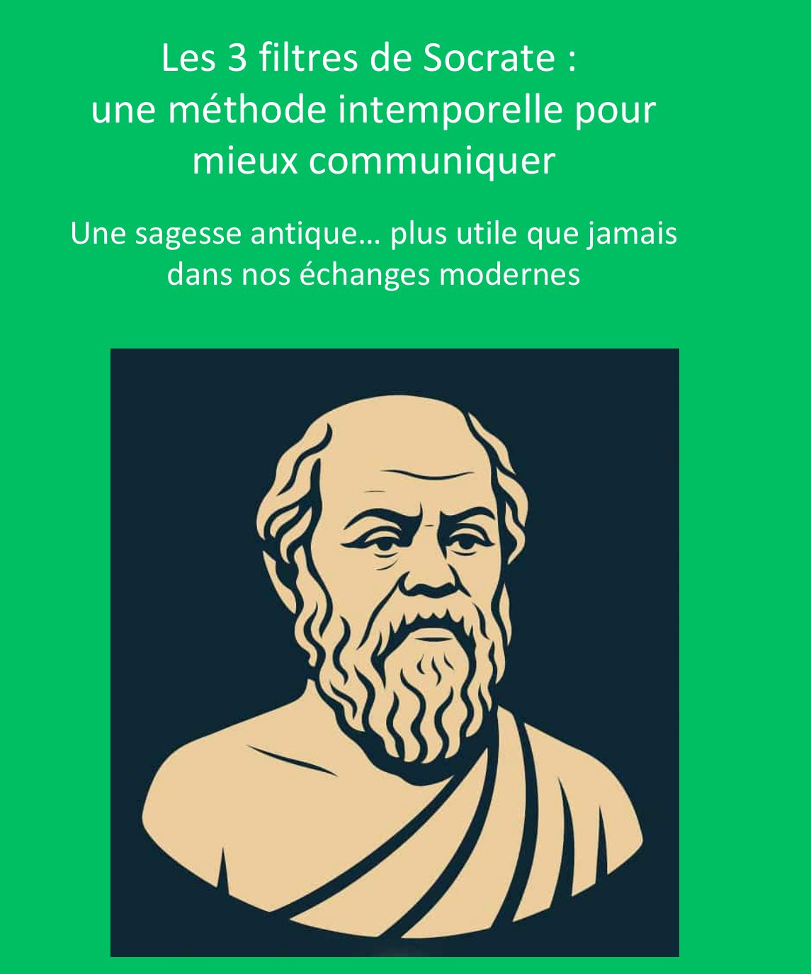Couverture du carrousel Filtres de Socrate - Vérifier vérité, bonté et utilité