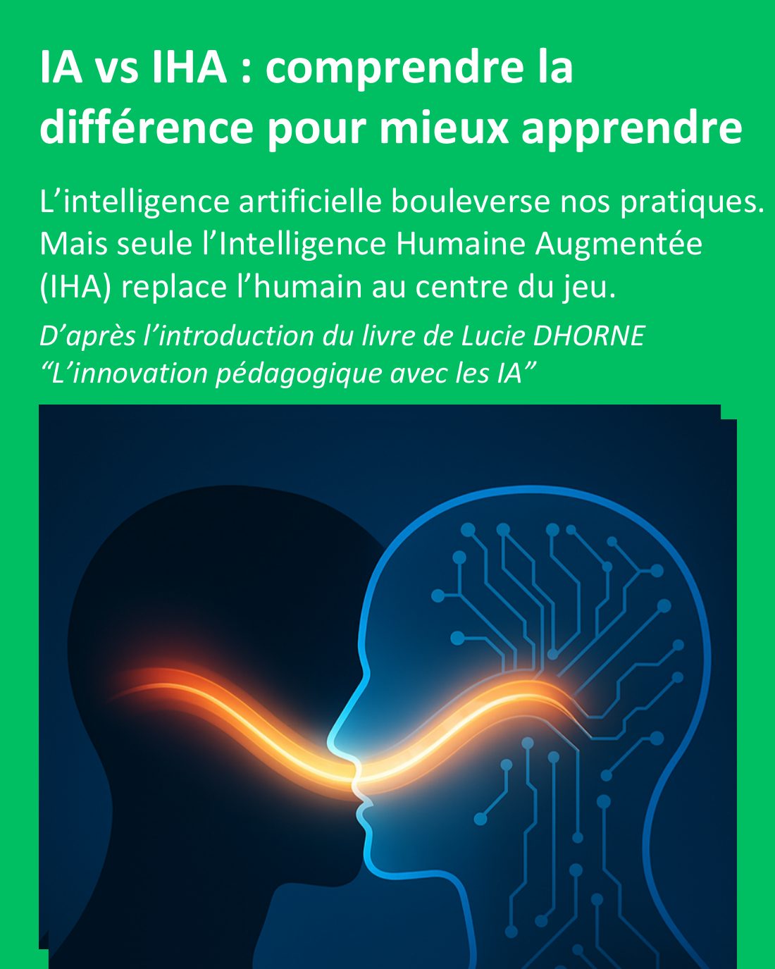 Couverture du carrousel IA et intelligence humaine augmentée - Mieux apprendre avec l’IHA