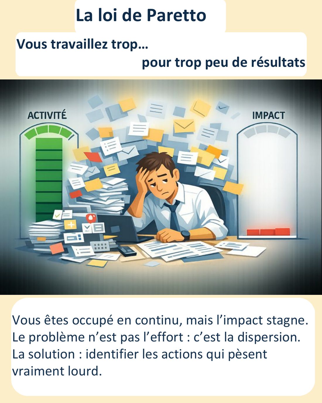 Couverture du carrousel Loi de Pareto - Concentrer l’effort sur ce qui compte