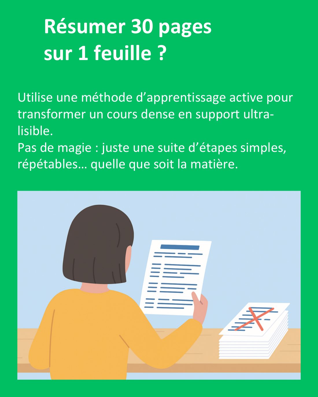 Couverture du carrousel Méthode à contre-courant - Résumer et mémoriser un cours