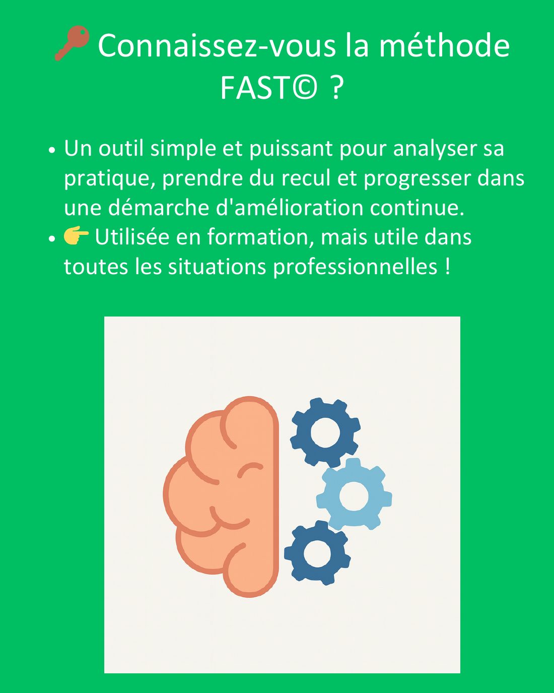 Couverture du carrousel Méthode FAST - Analyser sa pratique professionnelle