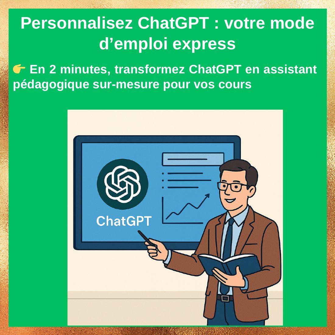 Couverture du carrousel Personnaliser ChatGPT pour l’enseignement
