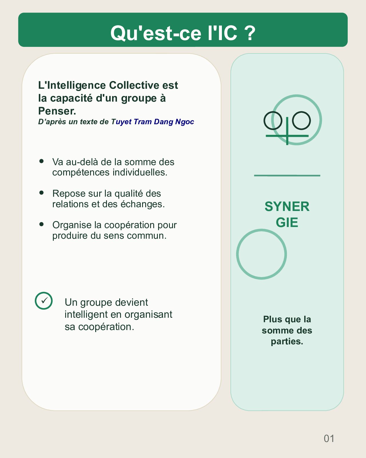 Couverture du carrousel L’intelligence collective comme posture de coopération