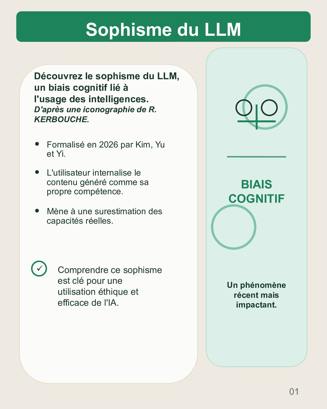 Couverture du carrousel Le sophisme du LLM : quand l’outil devient « ma » compétence